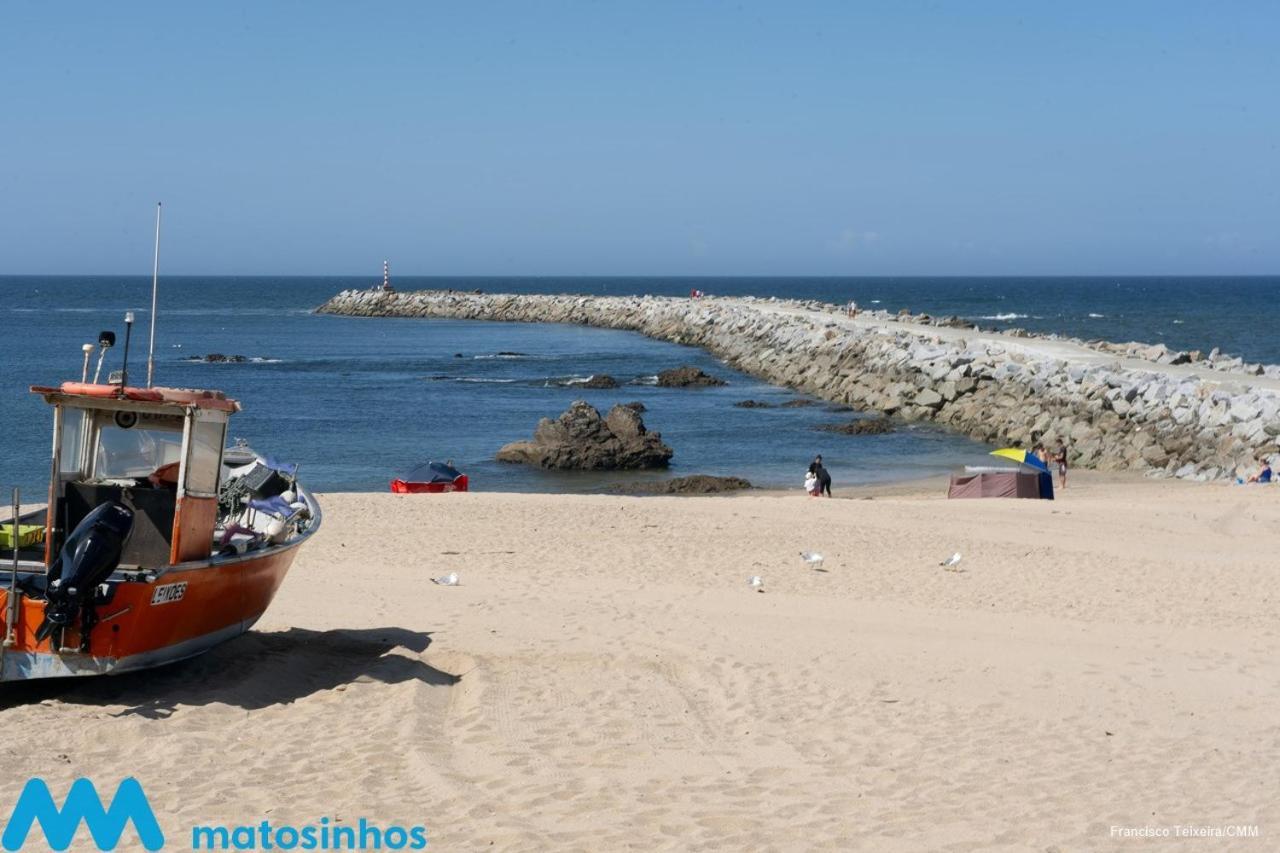 Blue Beach Apartment - Caminhos De Santiago-Airport Praia de Angeiras المظهر الخارجي الصورة